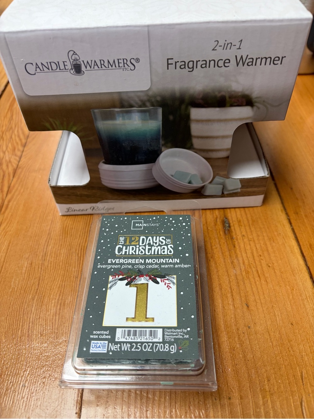 2-in-1 White Fragrance Warmer